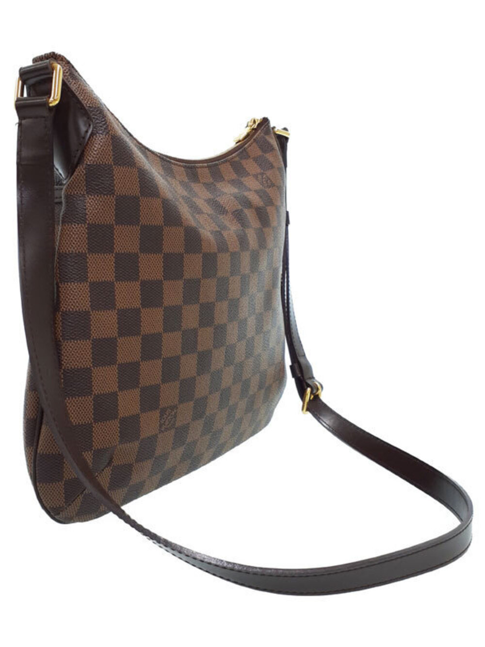Louis Vuitton Damier Shoulder Bloomsbury Bag Brown